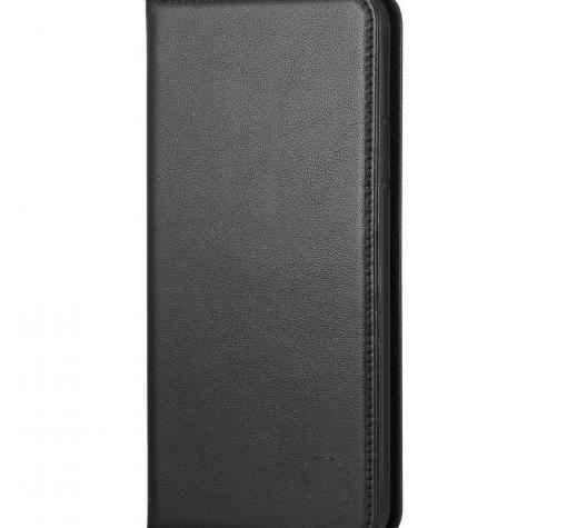 Кожен калъф Flip тефтер Flexi Magnet Book със стойка за Samsung A20s - черен