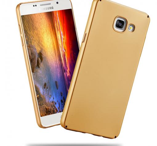 Луксозен твърд гръб за Samsung A5 2016 A510 - златист