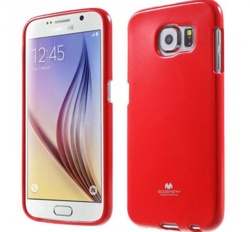 Луксозен силиконов калъф / гръб / TPU Mercury GOOSPERY Jelly Case за Samsung A5 2016 A510 - червен