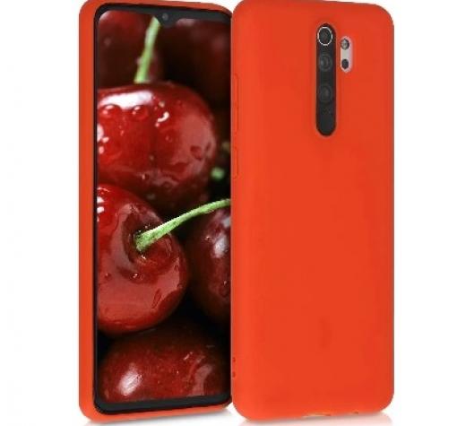 Луксозен силиконов калъф / гръб / Nano TPU за Xiaomi Redmi Note 8 Pro - оранжев