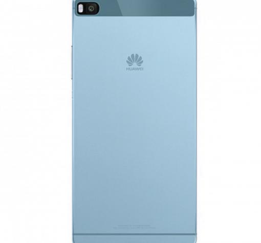 Ултра тънък силиконов калъф / гръб / TPU Ultra Thin за Huawei Ascend P8 - прозрачен / син