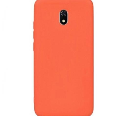 Луксозен силиконов калъф / гръб / Nano TPU за Xiaomi Redmi 8A - оранжев