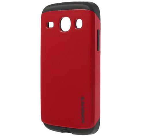 Tвърд гръб SGP Spigen SLIM ARMOR за Samsung J5 J500 - червен