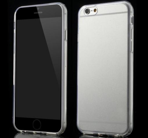 Ултра тънък силиконов калъф / гръб / TPU Ultra Thin за Apple iPhone 6 4.7" - прозрачен