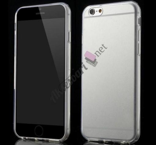 Ултра тънък силиконов калъф / гръб / TPU Ultra Thin за Apple iPhone 7 - прозрачен