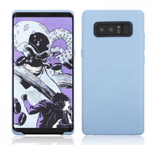 Силиконов калъф / гръб / TPU за Samsung Note 8 N950 - светло син / мат