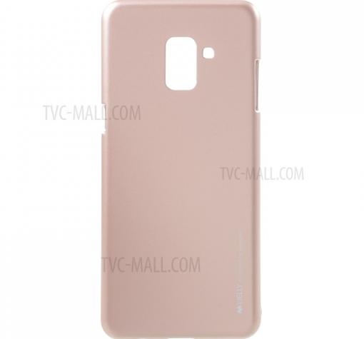 Луксозен силиконов калъф / гръб / TPU MERCURY i-Jelly Case Metallic Finish за Samsung S9 G960 - Rose Gold