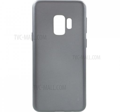 Луксозен силиконов калъф / гръб / TPU MERCURY i-Jelly Case Metallic Finish за Samsung S9 G960 - сребрист