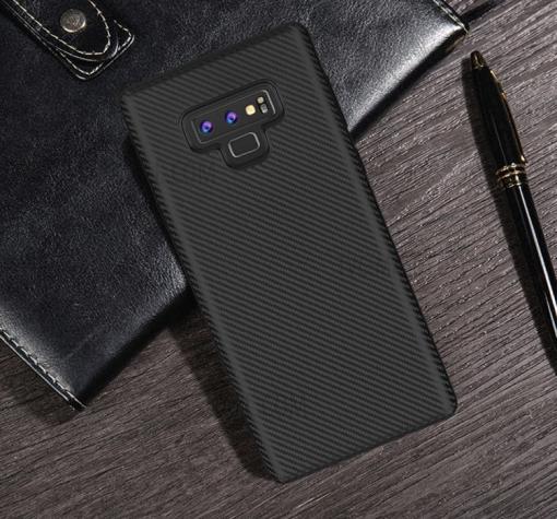 Силиконов калъф / гръб / TPU за Samsung Note 9 - черен / Carbon