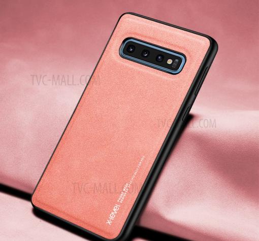 Оригинален твърд гръб X-level Exquisite за Samsung S10 - корал