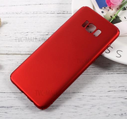 Луксозен твърд гръб за Samsung S8 Plus G955 - червен