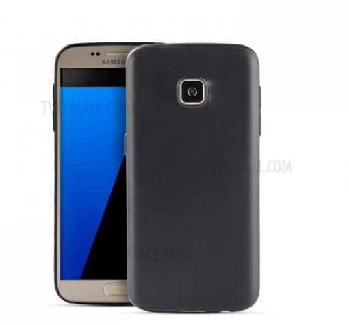 Луксозен силиконов калъф / гръб / TPU OU case за Samsung J5 2017 J530 - черен / матиран