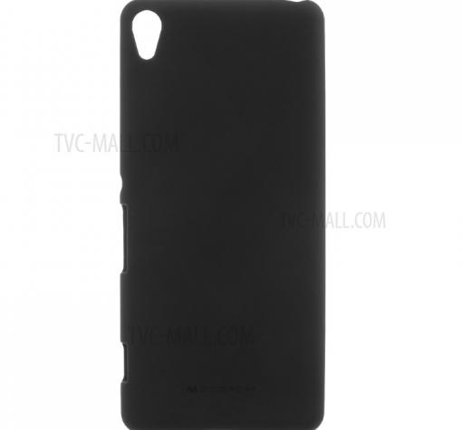 Луксозен силиконов калъф / гръб / TPU Mercury GOOSPERY Soft Jelly Case за Sony Xperia XA1 - черен