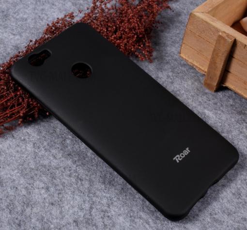Луксозен силиконов калъф / гръб / TPU Roar All Day за Huawei Nova - черен