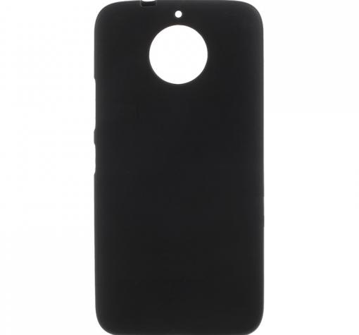 Силиконов калъф / гръб / TPU за Moto G5S - черен / мат