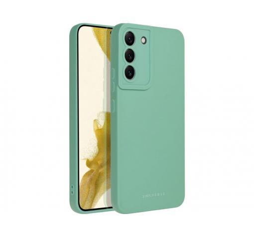 Силиконов калъф / гръб / кейс за Samsung S23 Ultra 5G - зелен / мента / със защита за камерата