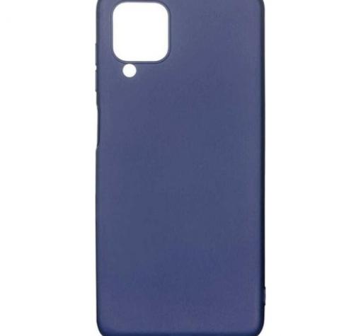 Силиконов калъф / гръб / TPU за Samsung A42 5G - тъмно син / мат