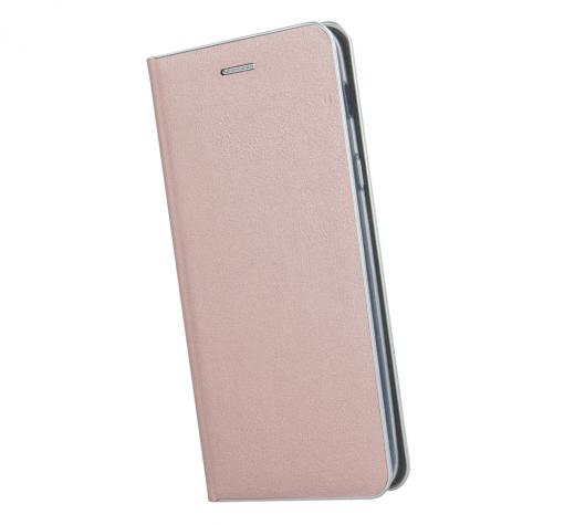 Луксозен кожен калъф Flip тефтер Vennus за Huawei P20 Pro - Rose Gold