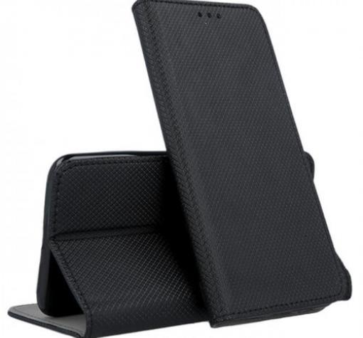Кожен калъф Magnet Case със стойка за Xiaomi RedMi 5 - черен