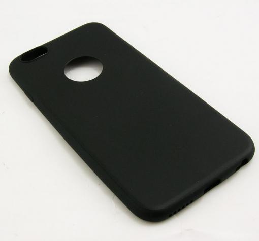 Ултра тънък силиконов калъф / гръб / TPU Ultra Thin за Apple iPhone 6 4.7" - черен