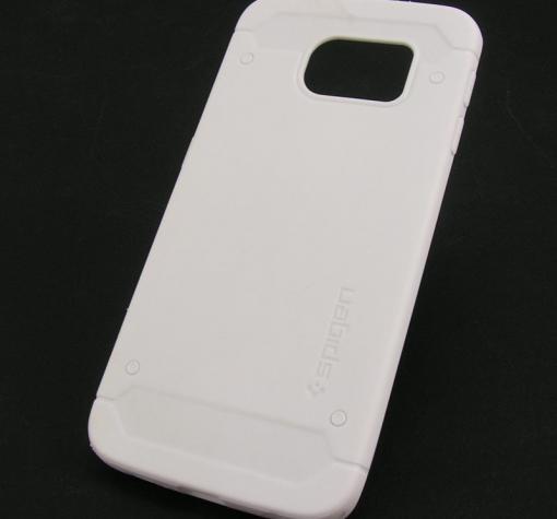 Силиконов гръб Spigen Ultra Rugged Series за Samsung S6 Edge G925 - бял
