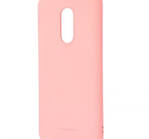 Силиконов калъф / гръб / TPU MOLAN CANO Jelly Case за Nokia 7.1 - розов / мат