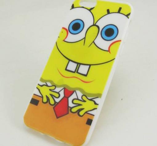 Силиконов калъф / гръб / TPU за Apple iPhone 6 4.7" - Spongebob