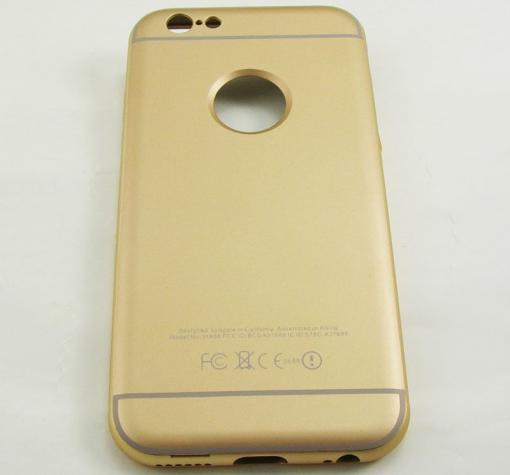 Твърд гръб / капак / Spring Case за Apple iPhone 6 4.7''- златен