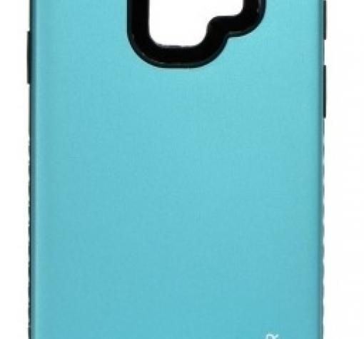 Луксозен силиконов калъф / гръб / TPU Roar Mil Grade Hybrid Case за Samsung S9 Plus G965 - Тюркоаз