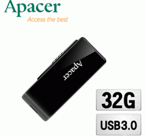 USB Flash памет Apacer 32 GB - черна