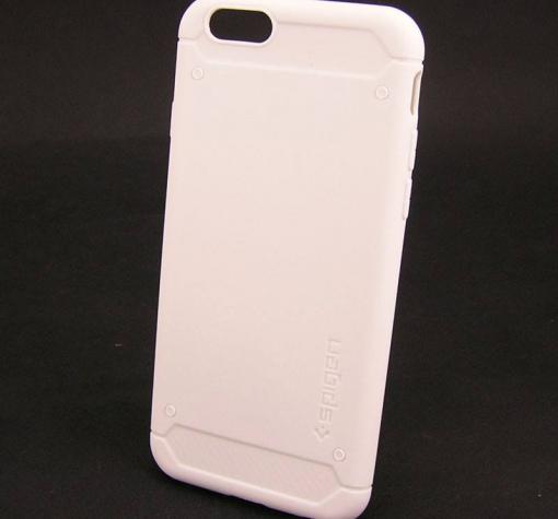 Силиконов гръб Spigen Ultra Rugged Series за Apple iPhone 6 4.7" - бял
