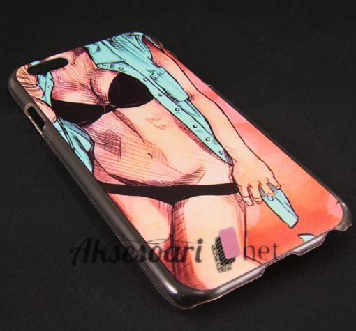 Твърд гръб Erotik Series за Apple iPhone 6 / iPhone 6S - Sexy girl / art 4