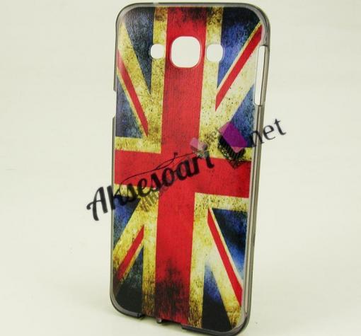 Силиконов калъф / гръб / TPU за Samsung J3 2016 - Retro British Flag