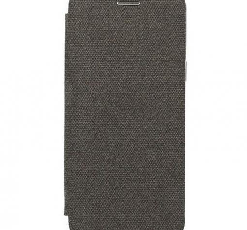 Луксозен калъф Flip тефтер Vennus Cotton Book за Samsung J6 2018 - черен