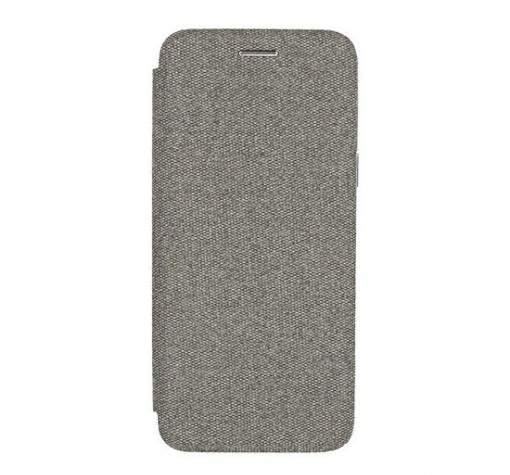 Луксозен калъф Flip тефтер Vennus Cotton Book за Huawei Y5 2018 - сив