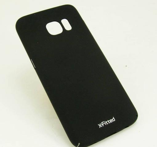 Луксозен твърд гръб X-Fitted за Samsung S7 G930 - черен
