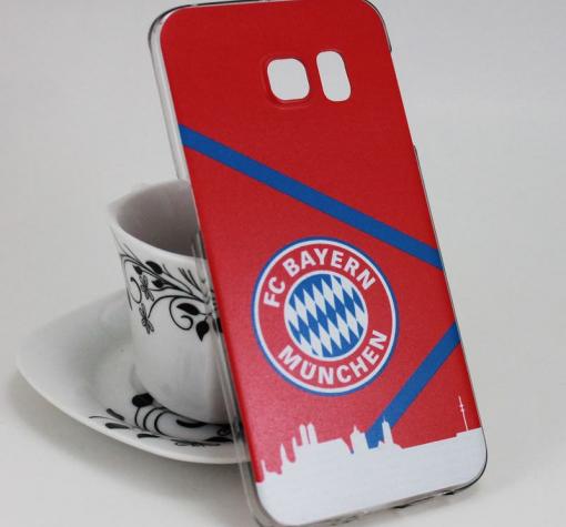 Твърд гръб за Samsung S6 Edge G925 - Football club Bayern Munchen