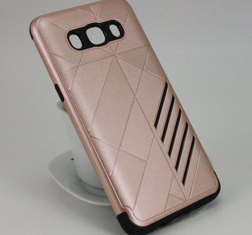 Твърд гръб Hybrid Case за Samsung J5 2016 J510 - златист