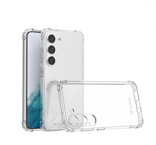 Удароустойчив силиконов калъф / гръб / кейс TPU за Samsung A54 5G - прозрачен кейс
