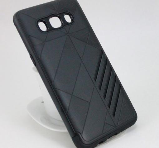 Твърд гръб Hybrid Case за Samsung J5 2016 J510 - черен