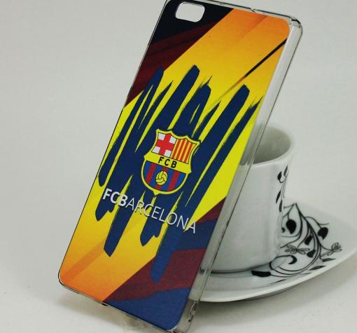 Твърд гръб за Huawei Ascend P8 Lite / Huawei P8 Lite - FC Barcelona / многоцветен