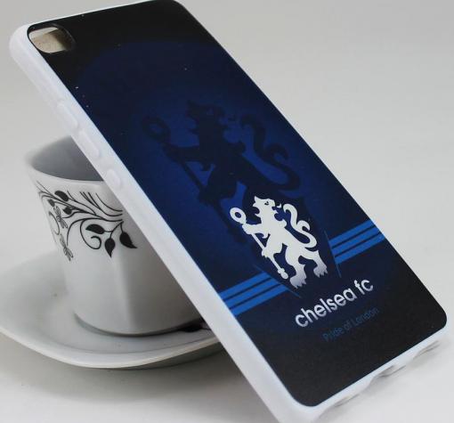 Силиконов калъф / гръб / TPU за Huawei Ascend P8 Lite - FC CHELSEA