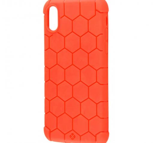 Луксозен силиконов калъф / гръб / TPU TOTU Design Nest Series за Apple iPhone X - червен