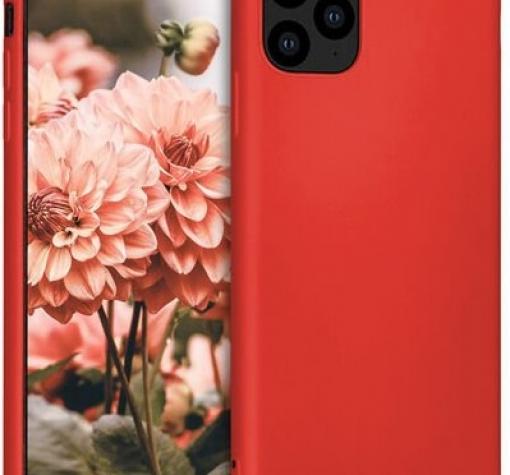 Силиконов калъф / гръб / TPU за Apple iPhone 13 Pro Max 6.7" - червен / мат
