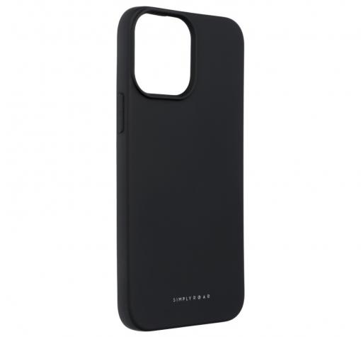 Луксозен силиконов калъф / гръб / TPU Roar Simply за Apple iPhone 13 Pro Max 6.7" - черен