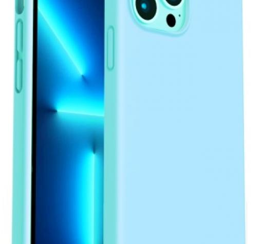 Луксозен силиконов калъф / гръб / Nano TPU кейс за Apple iPhone 13 Pro 6.1'' - мента