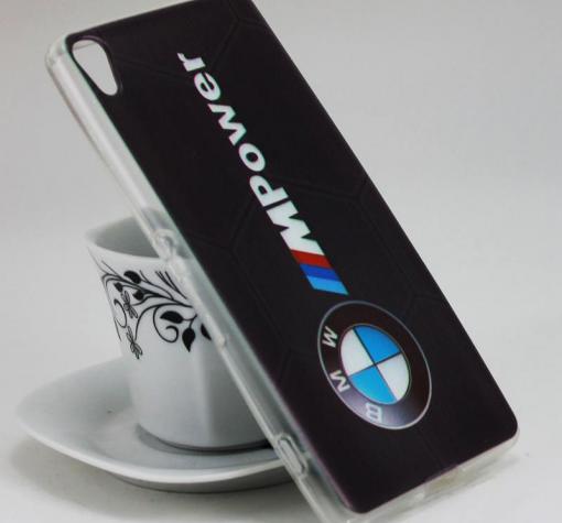 Силиконов калъф / гръб / TPU за Sony Xperia XA - черен / BMW / MPower