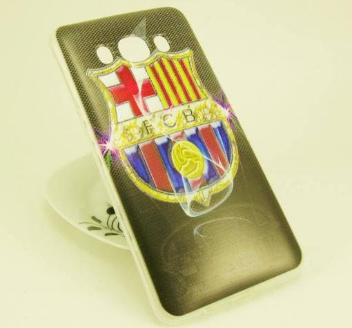 Ултра тънък силиконов калъф / гръб / TPU Ultra Thin за Samsung J5 2016 J510 - FC Barcelona