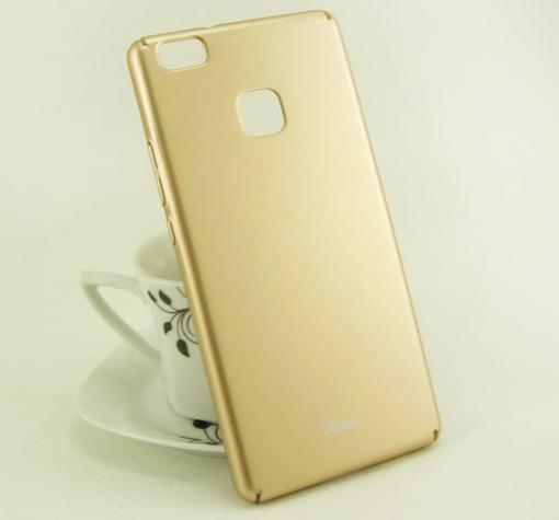 Луксозен твърд гръб Oucase за Huawei P9 Lite - златист