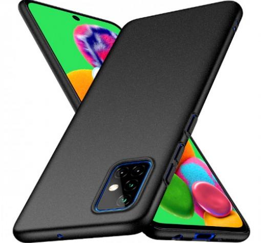 Оригинален силиконов калъф / гръб / TPU X-LEVEL Guardian Series за Samsung A02S - черен